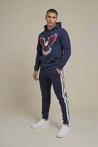 Mens Soft Touch Tracksuit Hoodie And <b>Pants</b> Set Designed For Skin Comfort And Relaxed Daily Outfit Wear - Product Image 6
