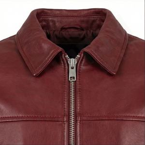 Veste de moto en cuir véritable pour homme de qualité supérieure, nouvelle arrivée, vestes de moto d'hiver, protections amovibles, personnalisables - Product Image 4