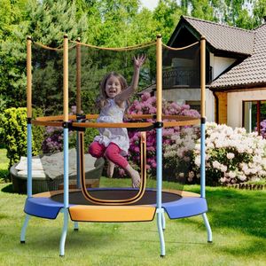 Trampolino per Bambini da 48 Pollici con Rete di Sicurezza, Prodotto per Saltare e Rimbalzare - Product Image 4