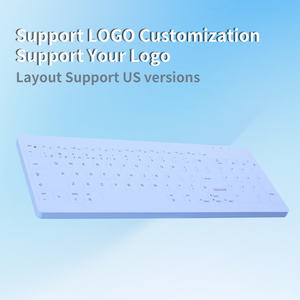 New 96-Key <b>Silent</b> Membrane Portable Type-C Waterproof Three Mode <b>Keyboard</b> for Pad Model C96 - Product Image 3