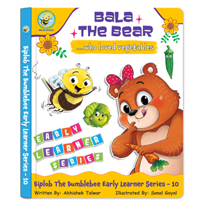 Libro de la Serie para Aprendizaje Temprano de Biplob, Libro 10: Bala el Oso, el que Amaba las Verduras, Libro de Rompecabezas con Audio sobre Buenos Hábitos - Product Image 3