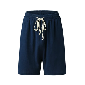 Haute qualité imprimé personnalisé hommes été décontracté 100% coton Shorts et maillots de bain en gros Shorts de plage - Product Image 2