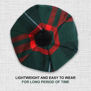 Sombrero Escocés Personalizado de Lana con Pompón, Estilo Highland, Herencia de Gales, Tartán, Venta al por Mayor - Product Image 2