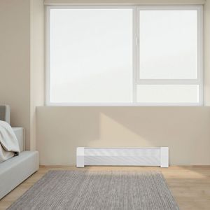 Coperture per Radiatori Elettrici in Acciaio Rinforzato Serie Premium da 3 Piedi, Copertura Frontale Standard per Unità di Riscaldamento Elettrico per Miglioramenti Domestici - Product Image 5