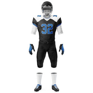 Nouvelle conception, uniforme de football américain de haute qualité, uniforme de football personnalisé pour hommes, équipe et numéro, respirant, meilleur prix - Product Image 1