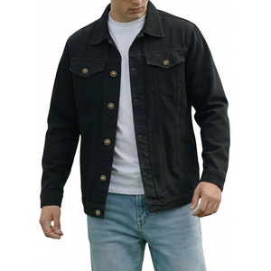 แจ็คเก็ตสไตล์วินเทจทรงทรัคเกอร์ ดีไซน์คลาสสิก ทนทาน ใช้งานได้นาน แจ็คเก็ตทรัคเกอร์ลำลอง - Product Image 1