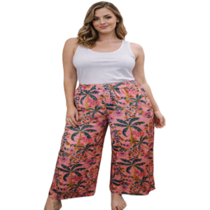 Pantalones de Poliéster para Mujer, Corte Slim, Formales, para Oficina, Venta al Por Mayor - Product Image 1