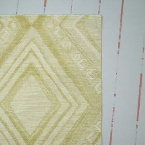 Alfombra de Lana Anudada a Mano, Diseño Moderno y Novedoso, Ecológica, Gruesa, Beige Marfil, Hecha a Mano para Sala de Estar - Product Image 4