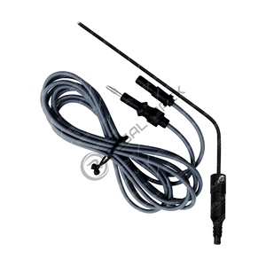 Regal Impex – Tube d'aspiration Frazier pour cautérisation électrique nasale monopolaire ORL, pointes argentées 2,6 mm 20 cm, kit d'instruments de qualité chirurgicale - Product Image 1