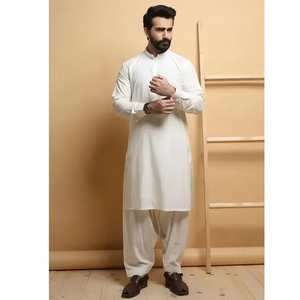 <b>Men</b> <b>Kurta</b> <b>Pajama</b> Set Fast Delivery Custom Branding Islamic Wear Supplier OEM Factory Price All Seasons Customizable - Product Image 6
