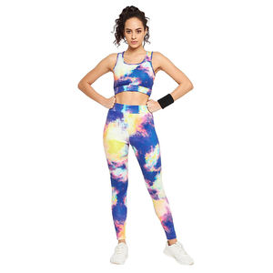 Conjuntos Deportivos para Mujer, Diseño Personalizado Tai Dai, Ropa Deportiva sin Costuras de Cintura Alta, Conjunto de 2 Piezas para Yoga y Gimnasio - Product Image 1