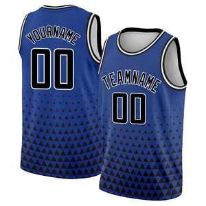 Personalized Team Name Number Custom Printed Breathable 100% Polyester Basketball Jersey Sleeveless Tank Top for Adult <b>Men</b> - Product Image 4
