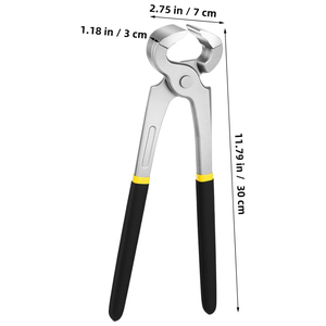 Pince à sabots vétérinaire de qualité supérieure 11,79*2,75 pouces en acier inoxydable chirurgical poli miroir pour équidés - Product Image 2
