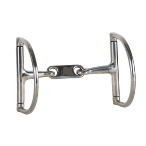Affordable Luxury Sports Use Equipments Horse Riding Tools D-<b>Rings</b> Bits Custom Made Mouth <b>Gag</b> Snaffle Bits For Horse Care - Product Image 6