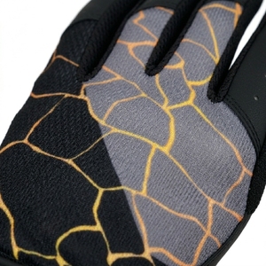 Baseball Batting Gloves Adult Leather Full Finger Pitcher Right-Handed Camouflage Duck Design Non-Slip <b>Hook</b> Loop Closure All - Product Image 5