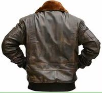 Veste en cuir coupe-vent décontractée, veste de mode en cuir, design personnalisé, vestes en cuir pour moto