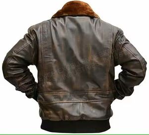 Chaqueta de Cuero Casual Cortavientos, Chaqueta de Motociclista de Diseño Personalizado - Product Image 2