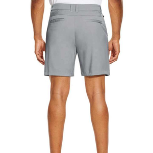 Pantalones Cortos Bermuda Grises para Hombre, de Secado Rápido, con Botones, Estilo Casual, con Bolsillos, Cintura Media, Color Sólido, Tejido de Poliéster - Product Image 2
