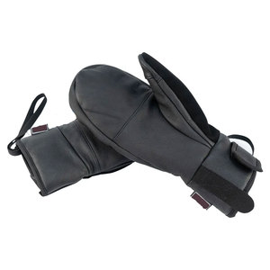 Mitaines de ski en cuir isolées thermiquement pour hommes et femmes, gants d'hiver pour snowboard et ski alpin, fermeture auto-agrippante - Product Image 4