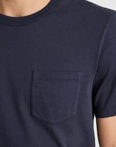 Camisetas de Algodón para Hombre con Diseño de Bolsillo, Manga Corta, Ropa de Trabajo Informal, Camiseta Básica, Proveedor de Ropa de Marca Privada, Camiseta Informal para Hombre - Product Image 2