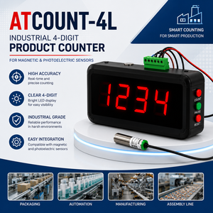 4-Digit Industrial Counter for Production Lines | ATCOUNT-4L OEM Ready - Product Image 1