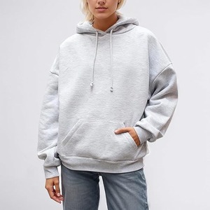 Sudadera con capucha para mujer, de peso pesado, con pedrería de alas, hombros caídos, personalizada, de forro polar grueso y pesado, oversize - Product Image 4