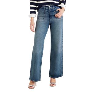 Proveedor de Bangladesh, Pantalones Vaqueros de Mezclilla Transpirables de Verano para Mujer, Talla Grande, Personalizados, Lavados, de Pierna Ancha, Ajustados, Elegantes e Informales - Product Image 2