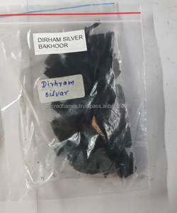 Premium Dirham <b>Silver</b> Bakhoor Oudh Wood Chips Handcrafted Arabian Fragrance <b>Burner</b> Incense Exporter - Product Image 4