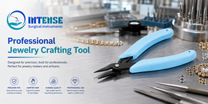 Pince à bec effilé de précision professionnelle pour la fabrication de bijoux, le pliage de fils, la création de boucles, la perlage, outil artisanal ergonomique - Product Image 6