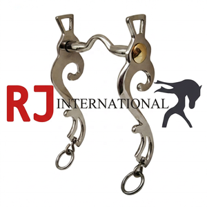 Nouveau mors espagnol en acier inoxydable pour chevaux, vente en gros, par Riaz Jamal Intel - Product Image 3