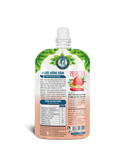 Bebida de Ginseng Rojo al por Mayor de 150 ml con Jugo de Fresa - Product Image 3