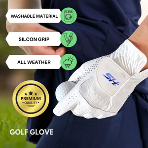 Gants de golf avec une adhérence supérieure, en cuir de cabretta souple, pour l'entraînement, la pratique et le jeu, logo personnalisé, gants de golf pas chers - Product Image 4