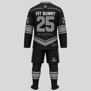 Uniforme de hockey sur glace haut de gamme avec tissu durable, confort respirant et coupe professionnelle, conçu pour les entraînements, les matchs et les tenues d'équipe. - Product Image 3