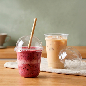 Vaso Desechable de Plástico Transparente PP/PET QUANG QUAN de 16/22/24 oz con Tapa de 95 mm para Bebidas Frías de Café y Té - Product Image 5