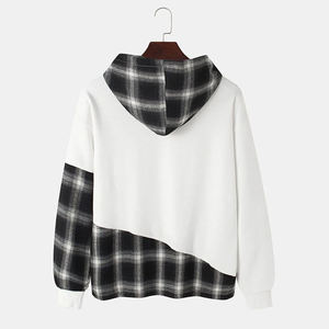 Sweat à capuche épais en molleton 100% coton brossé, personnalisable, pour homme, coupe oversize, streetwear d'hiver, anti-boulochage, qualité supérieure - Product Image 3