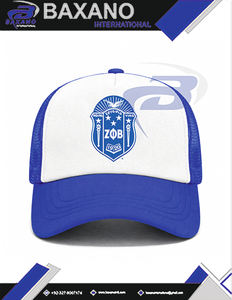 Gorra Trucker con Impresión 3D de la Hermandad Zeta Phi Beta ZPB - Diseño Verde y Rosa de Primera Calidad, Gorra Trucker de la Hermandad ZPB - Product Image 4