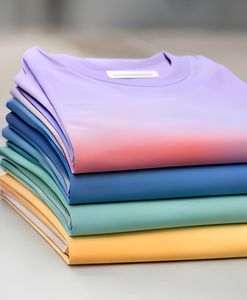 เสื้อยืดโอเวอร์ไซส์คุณภาพสูงแบบไล่สีสำหรับผู้ชาย ผ้าฝ้าย 100% แขนสั้น สไตล์ลำลอง สตรีทแวร์ เสื้อผ้าออกกำลังกาย ผู้ผลิตส่งออก - Product Image 5