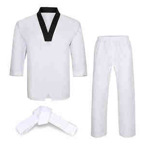 Uniforme de Taekwondo personnalisé de haute qualité, matériau léger, uniforme d'arts martiaux personnalisé, service OEM, uniforme de Taekwondo - Product Image 1