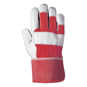 Guantes de Trabajo de Cuero Vacuno Resistentes al Calor, para Uso Industrial, con Forro de Algodón, para Soldadores - Product Image 4