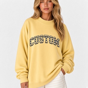 Suéter Oversize con Cuello Alto, Manga Larga, Corte Holgado, Ropa Casual para Mujer, Pedidos al por Mayor - Product Image 2