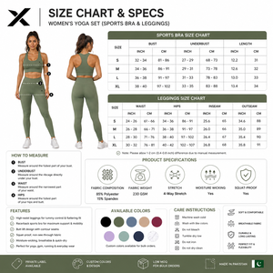 Ensemble de yoga 2 pièces pour femme, dos en Y, col rond, taille haute, longueur intégrale, sans couture, couleur unie, respirant, tenue d'entraînement OEM - Product Image 6