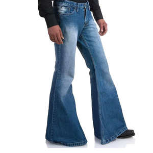 Pantalones Vaqueros de Moda Urbana Personalizados, Jeans Ajustados con Corte de Campana, Diseño Personalizado, Jeans para Hombre, Corte Ajustado, Lavado Ácido 2026 - Product Image 2