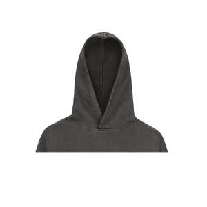 เสื้อฮู้ดดี้ผู้หญิงผ้าฝ้าย/ใยไผ่ แบบลำลอง สำหรับฤดูหนาว/ฤดูใบไม้ผลิ เป็นมิตรกับสิ่งแวดล้อม ระบายอากาศได้ดี กันลม ลายนูน ขนาดใหญ่พิเศษ - Product Image 4