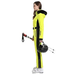 Custom Men's <b>Winter</b> Sport Ski <b>Overalls</b> Waterproof Windproof BreathableTex Zipper 100% Polyester Snowboard Snow Suit - Product Image 3