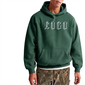 Customizable Washed Heavyweight 100% Cotton Oversized <b>Fleece</b> <b>Zipper</b> Men's Hoodies Sweatshirts High Quality Breathable Casual - Product Image 1