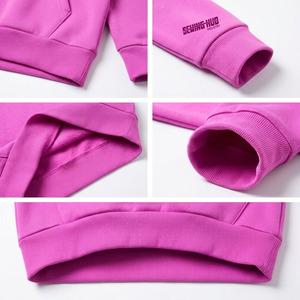 Sudadera con Capucha para Mujer de Alta Calidad y Precio Económico, Diseño Nuevo, Estilo Casual Urbano, Hombros Caídos, Transpirable, Ecológica, Tejida - Product Image 6