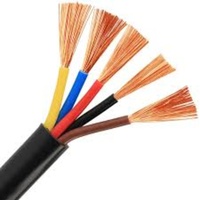 Câble électrique industriel flexible en cuivre isolé PVC 16mm-300/300V 450/750V pour chauffage automobile et bâtiment, IP54