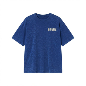 เสื้อยืดคอตตอนน้ำหนักเบา สไตล์สตรีทแวร์ ทรงโอเวอร์ไซส์  รับสกรีนโลโก้  ขายส่ง ไซส์พลัส สำหรับผู้ชายและผู้หญิง ผ้าคอตตอน 100% - Product Image 5