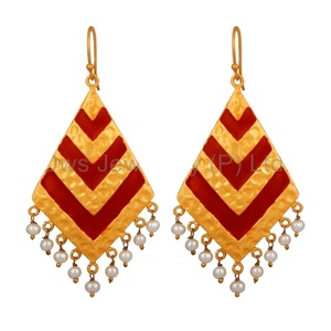 Fabricante de joyería de diseñador Kundan Meena, mayorista de joyas de imitación artificiales modernas, joyería tradicional de Kundan Meena - Product Image 1