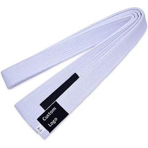 Ceinture de BJJ d'arts martiaux de haute qualité, couleur personnalisée, noyau en coton, fournisseur en gros, fabriqué au Pakistan - Product Image 6